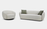 Cotone 2pc Modern Motion Sectional Sofa