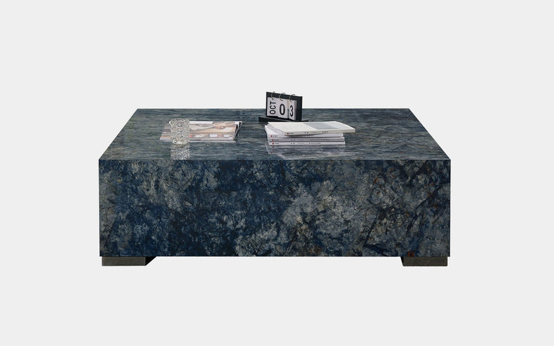 Evander Sintered Stone Square Coffee Table