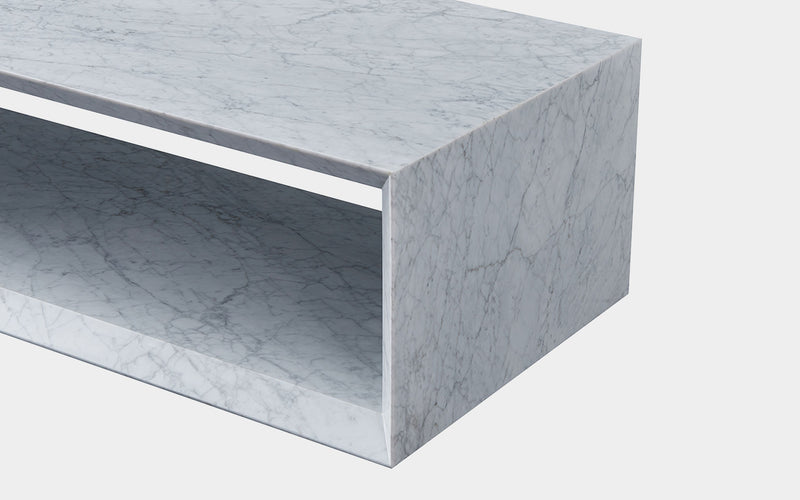 Trillium Marble Rectangle Coffee Table