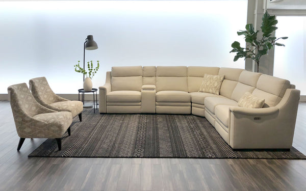 Gelsomino Modern Motion Reclining Sectional