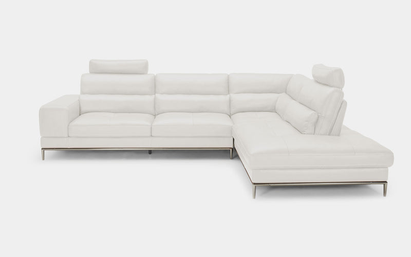 Grecale Modern Motion Sectional Sofa with Adjustable Headrests