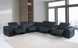 Morning Glory Modern Motion Reclining Sectional Sofa