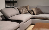 Notus 6pc Modern Motion Sectional Sofa