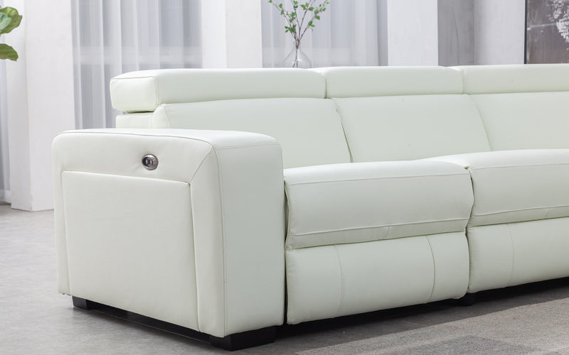 Peonia 6pc Modern Motion Reclining Sectional