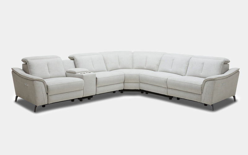 Zafferano Modern Motion Reclining Sectional