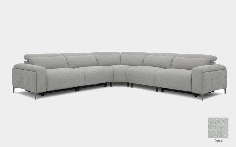 Lavandula 5pc Modern Motion Reclining Sectional