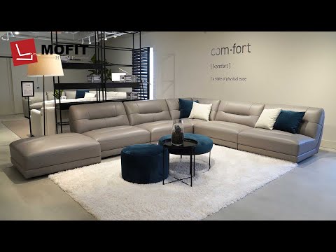 Skeiron 6pc Modern Motion Sectional Sofa